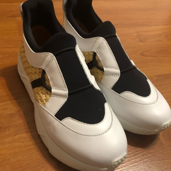 Robert Clergerie Woven Sneakers - Picture 1 of 8